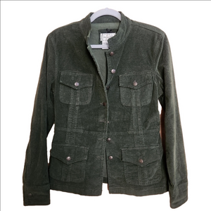 VINTAGE LIVE A LITTLE FINE WALED ULTRA SOFT CORDUROY JACKET / BLAZER - EUC - 90s